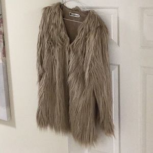 Faux Fur Coat